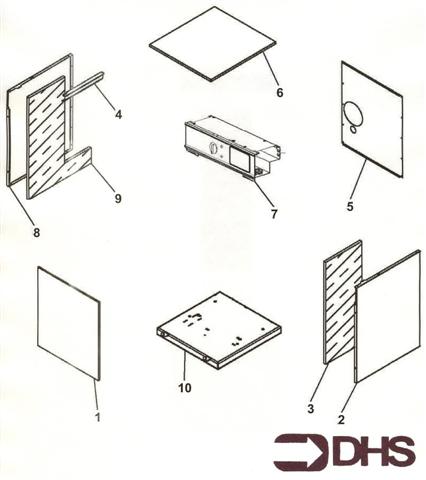 Exploded Diagram for CASING
