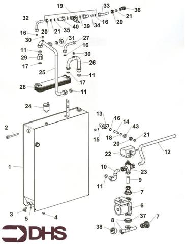 Exploded Diagram for HYDRAULIC ASSEMBLY