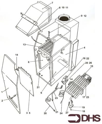 Exploded Diagram for SUPERSTRUCTURE