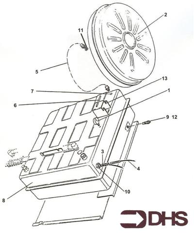 Exploded Diagram for TANK & EXPANSION VESSEL