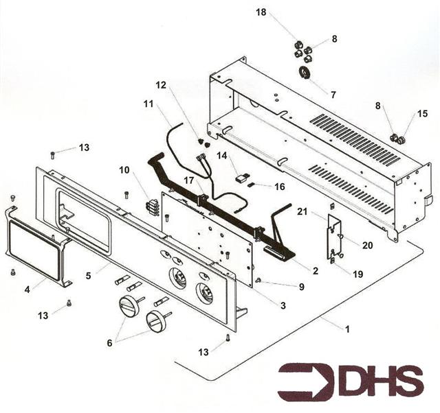 Exploded Diagram for ELECTRICAL BOX ASSEMBLY