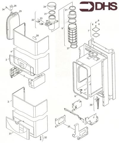 Exploded Diagram for SHEET METAL
