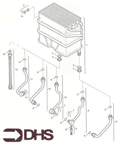 Exploded Diagram for HEATING BODY