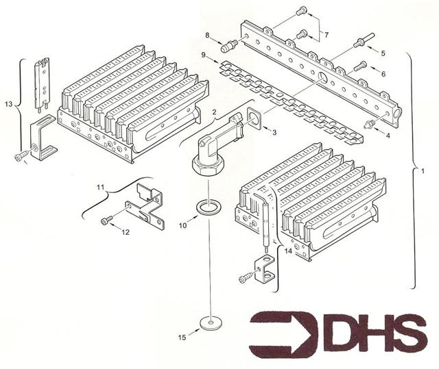 Exploded Diagram for BURNER