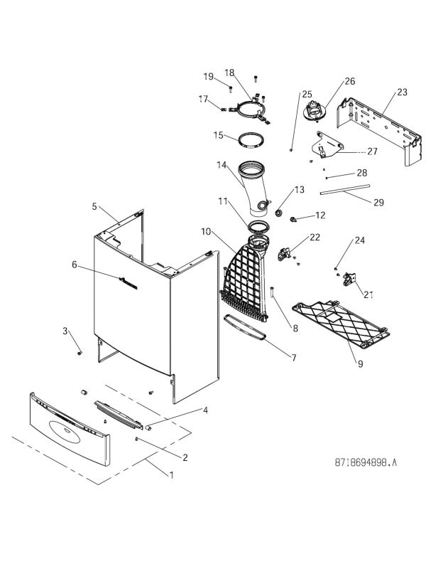 Exploded Diagram for CASING